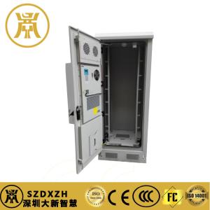 Quality 40U Outdoor Telecom Cabinet with Air Conditioner 19 Inch Rack Enclosures For Equipment wholesale