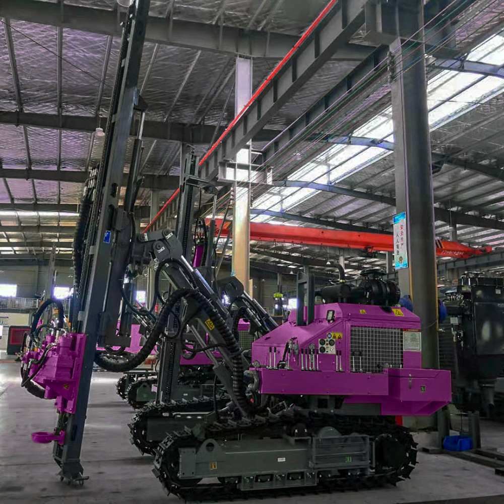Hydraulic Mining Machinery Crawler DTH Drilling Machine Separated DTH Drill Rig