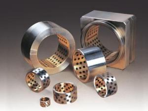 Quality Durable Metal Bushing Sleeve , Steel Copper Inlaid Self Lubricating Bushing wholesale
