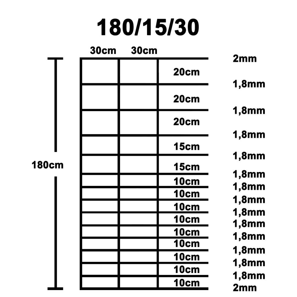164ft Galvanized Steel Wire Mesh Fence Animal Field Zoo Wild Fencing Roll