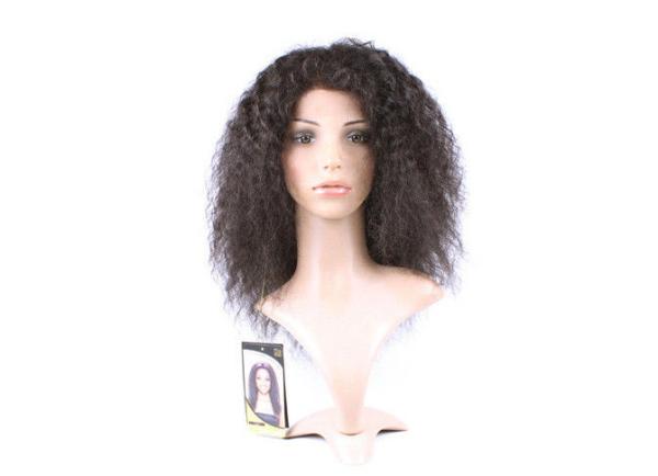 Soft Deep wave Human Hair Lace Front Wigs , 100% Virgin Unprocessed Half Lace