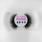 Real Natural Mink Individual Lashes Black Color Customized Packaging