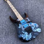 2019 High quality Electric Guitar Floyd rose Electric Guitar Hand painted guitar
