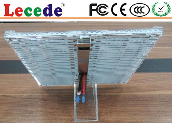 P3.91-5 Led Transparent Screen Die-casting Aluminum And Standard 1000x1000mm for