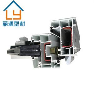 Quality ISO9001 Heat Insulation UPVC Extrusion Profiles Lead Free Customized wholesale