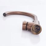 Steel 304/316 Material Kitchen Sink Tap Deck Mounted Mixer Single Handle 2ways