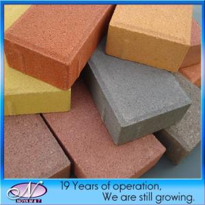 Quality Ceramic Water Permeable Brick Paver for Driveway Walkway Landscape Patio 100mm*25mm wholesale