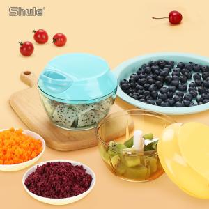 Quality Multifunctional PP Housing Kitchen Vegetable Chopper 250ML SS420 Eco Friendly wholesale