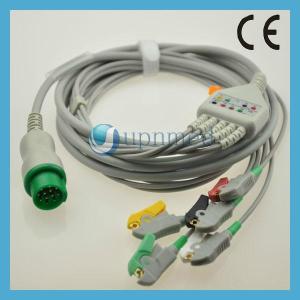 Quality Kontron One-piece 5lead ECG Cable with leadwires wholesale