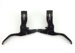 Full Black Trick Bike Parts , Light Bmx Frames Hinged Clamp Design
