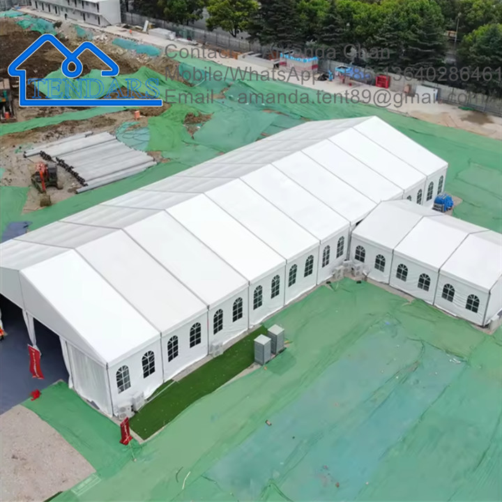 Warehouse Storage Tent Waterproof Fire-Retardant Sunlight Proof Aluminum Tent