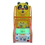 Panda Coin Operated Basketball Machines , Kiddy Arcade Games Machines