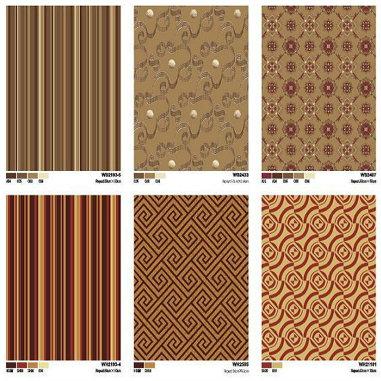 Polypropylene Wilton Modern Home Carpet , Contemporary Carpet Tiles