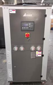 Quality 46.2KW Air Cooled Scroll Finned Copper Tube Industrial Water Refrigerator / Industrial Water Cooler wholesale