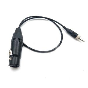Quality 0.5M Length Camera Audio Cable , 3 Pin XLR Female To 3.5 Mm Cable For Audio Conversion wholesale