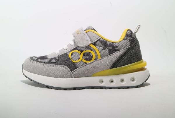 Cheap Leather Upper Kids Sneaker Shoes Fashion Youth Basketball Shoes for sale