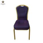 Aluminum Stacking Gold Wedding Restaurant Banquet Chair Commercial Furniture