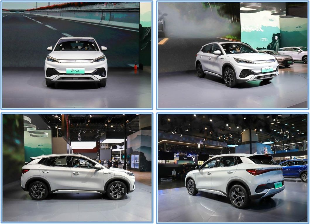 China Second-Hand 4 Wheel 5 Seat Byd Yuan Plus Electric Car Support Fast Charging