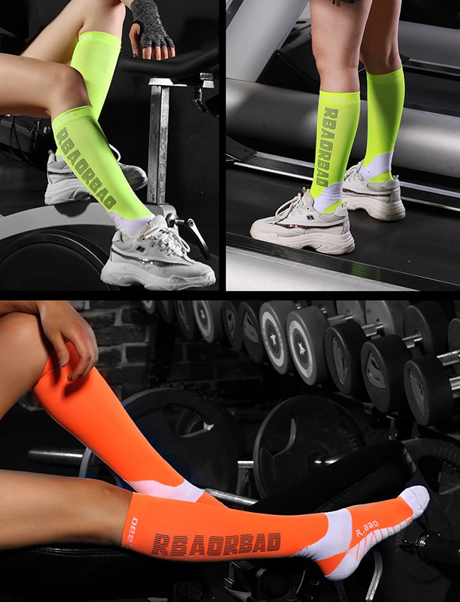 Custom Compression Sports Socks Running Cycling Nurse Fitness Compression Socks
