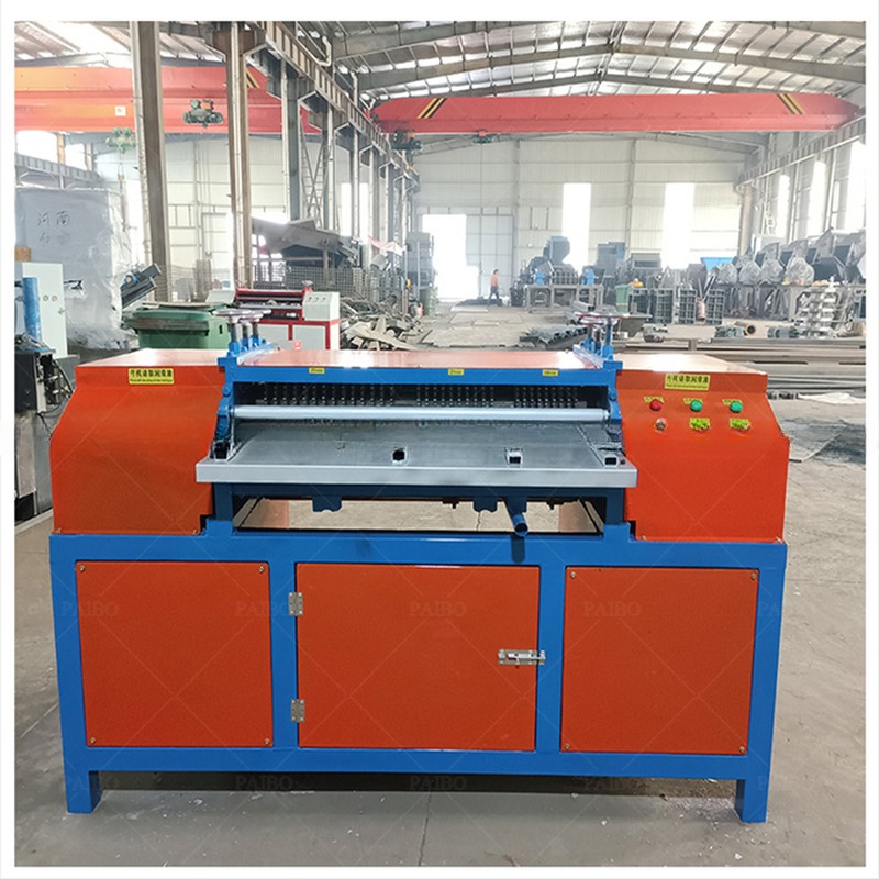 Radiator Copper And Aluminum Separating Machine Function Radiator Recycling Machine