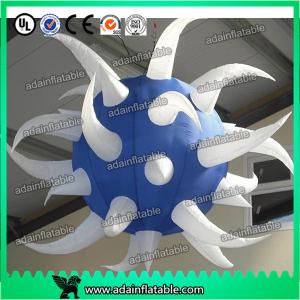 Quality White And Blue Club Hanging Decoration Inflatable Star Customized wholesale