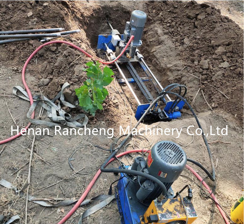 Alloy Drill Bit And Automatic Pulling Back Function Underground Drilling Machine For Smooth Excavation