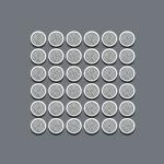 Stainless Steel Etched Metal Speaker Grills For Mobile Phones 0.1mm Thickness