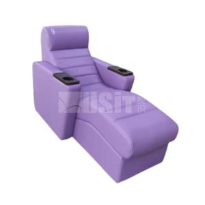 Quality Purple Home Theater Seating PU Leather Living Room Couch Sofa wholesale