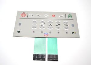 Quality Moisture Proof LED Membrane Switch Embossed Tactile Keypad For Medical Instruments wholesale