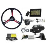 36V 48V Motor Electric Bicycle Kit Oil Brake 20 Inch 26 Inch Integrated Wheel