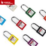 Shock Resistance Safety Lockout Padlocks With Non Conductive PA Lock Bodies