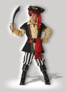 Quality Pirate Cosplays Scoundrel Teen Boy Halloween Costumes Black Red wholesale