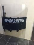 Transparant Police Anti Riot Shield for Senegal GENDARMERIE