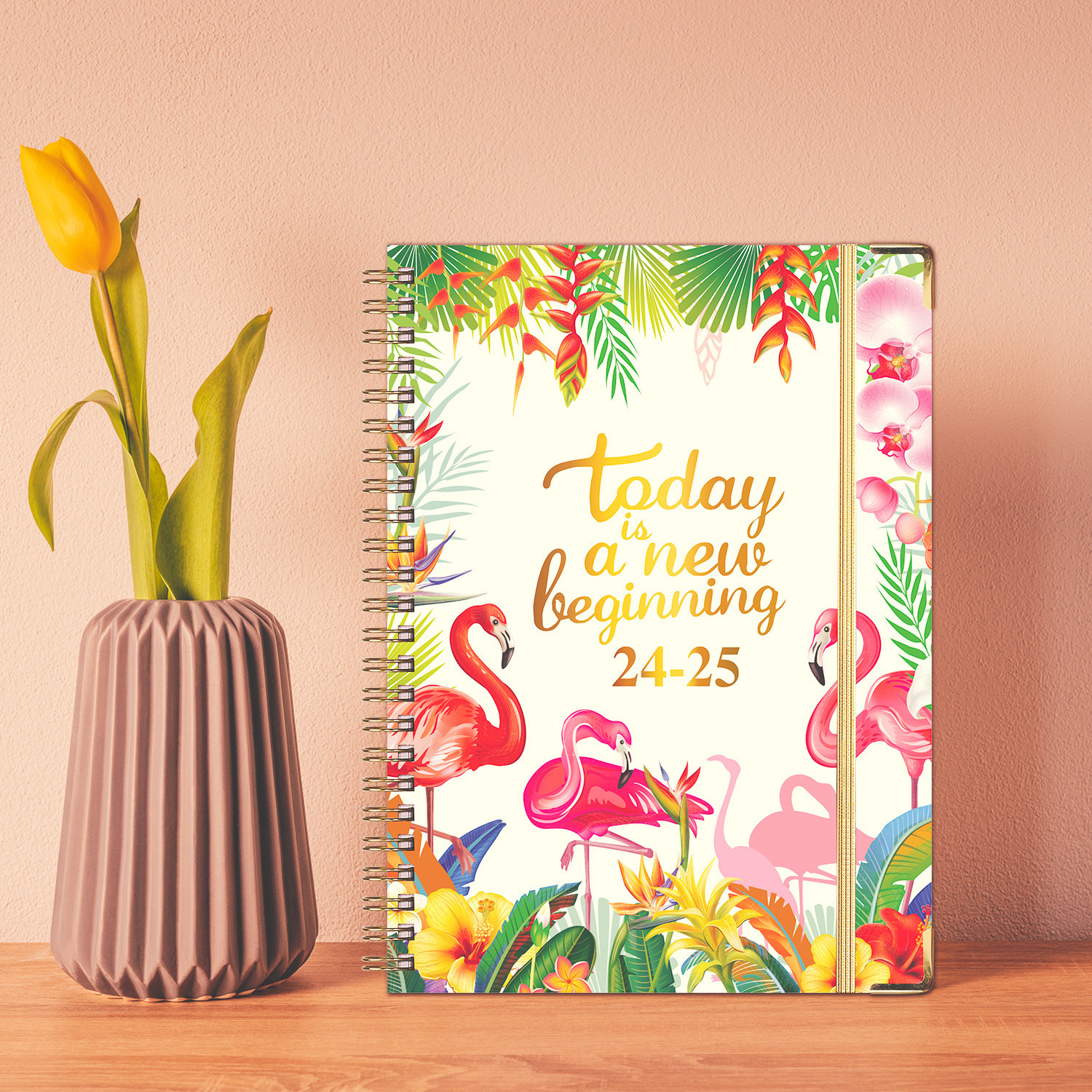 Pastel Color Scheme And High Durability Spiral Hardcover Notebook For Standard Business Needs