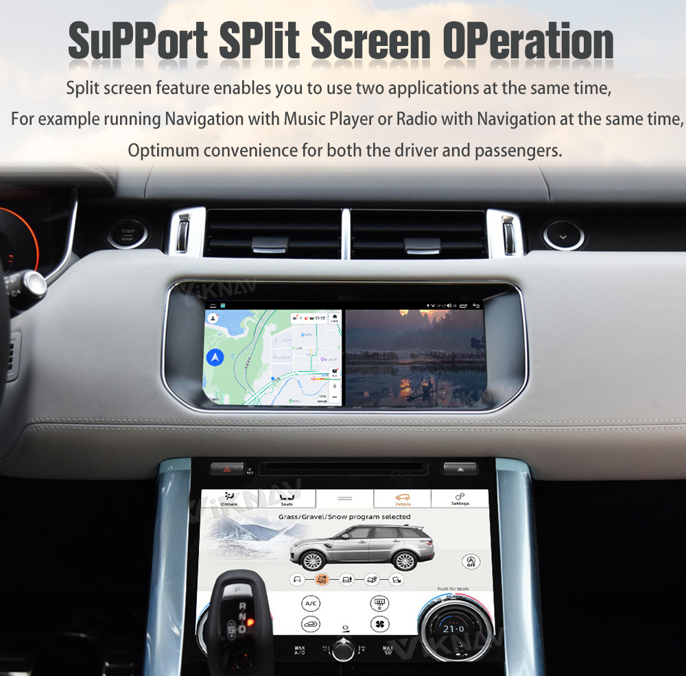 Viknav Car Radio For Land Rover Range Rover Sport L494 (2013-2017) 10.25 Inch Car Radio Multimedia Touch Screen Stereo