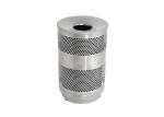 Public Stainless Steel Building Products / Stainless Steel Trash Bin With