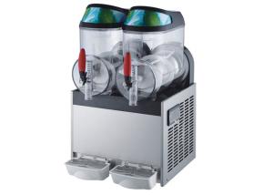 Quality 10L×2 Ice Slush Machine ,Ice Frozen Drink Margartia Slushy Machine 2 Twin Flavor wholesale