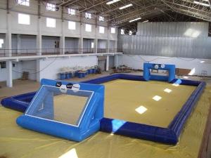 Quality commercial inflatable soccer field / soccer pitch for outdoor soccer games wholesale