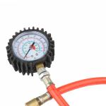 Pressure Display Tire Inflation Gun , Rubber Tube Inflation Gun With Gauge