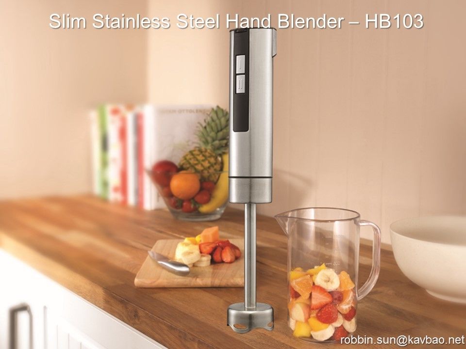 Smart Stick Stainless Steel Hand Blender with Whisk Trubo Blender