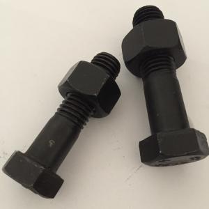 Quality DIN933 931 Grade 8.8 Stainless Steel Hexagon Head Bolts M20 M24 M30 Black Oxide Hex Head Bolts wholesale