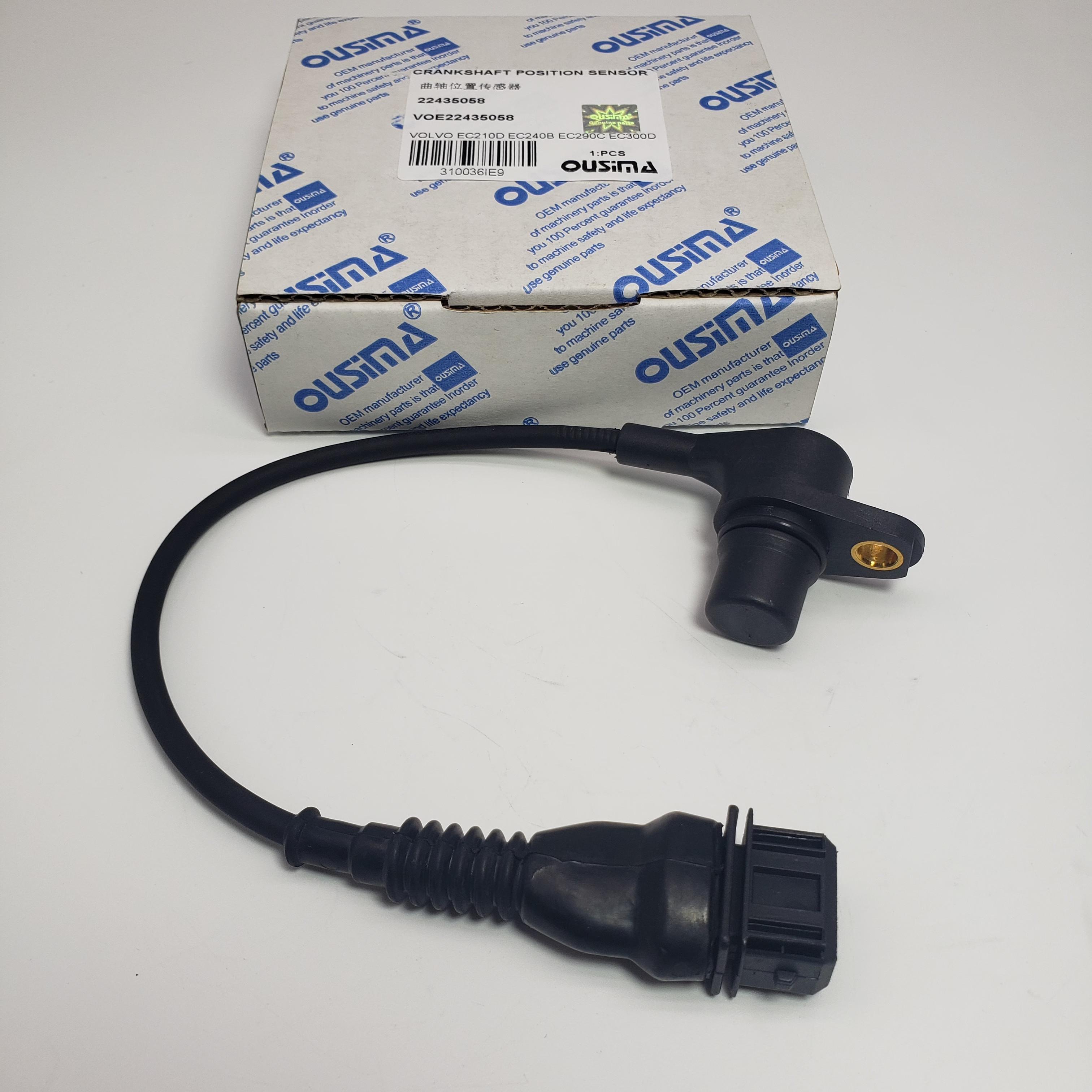 22435058 VOE22435058 Crankshaft Position Sensor For EC180D EC290B EW180E