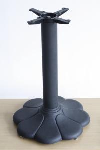 Quality Cast Iron Metal Table Legs Restaurant Patio Table Bases With 22 Kg Weight wholesale