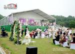 Ourdoor Luxury Wedding Tentst Solid Aluminum Structures / 500 Peopple garden