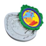 OEM Professional Silicone Baking Molds Para Fondant Woman Shaped