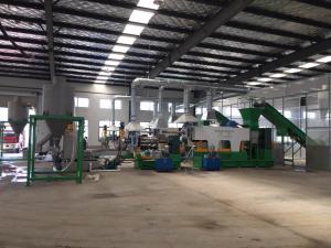 Quality 1000kg/h PE films Plastic Pelletizing Recycling Machine wholesale