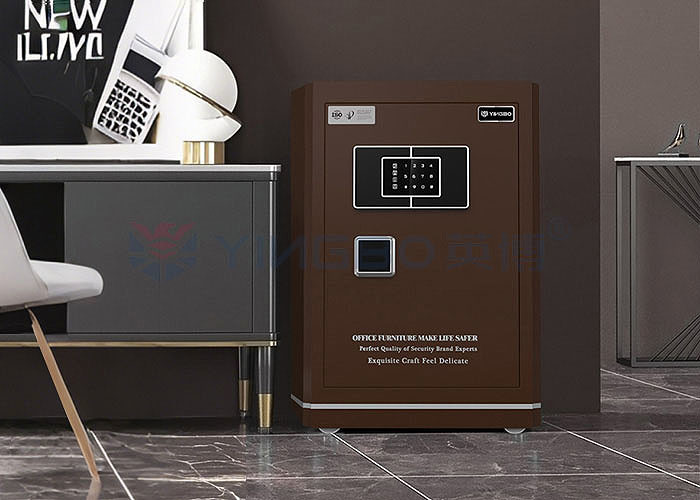 Fingerprint Or Password fireproof safety deposit box Interior Design H680mm