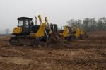 Yellow Steel TS100 Mini Crawler Dozer Compact Crawler Bulldozer Equipment