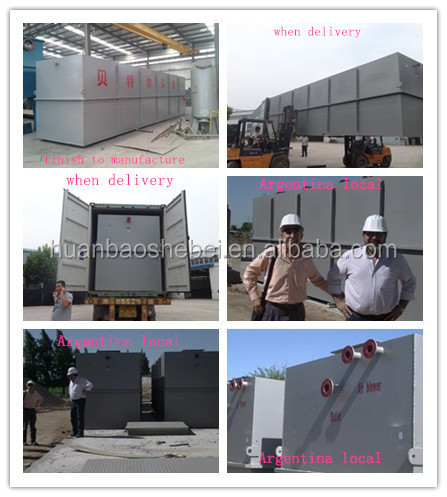 24 Hours Automatic Running Solid-Liquid Separation for Industry Sewage Treatment