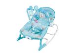 30 Inch Multifunction Infant Rocking Chair With Soft Padding Seat